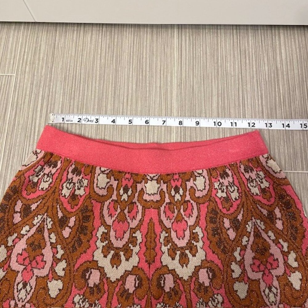 NWOT Sezane Dany Trousers Wide Leg Pull On Knit Pants Size Medium Groovy Retro - Picture 14 of 16